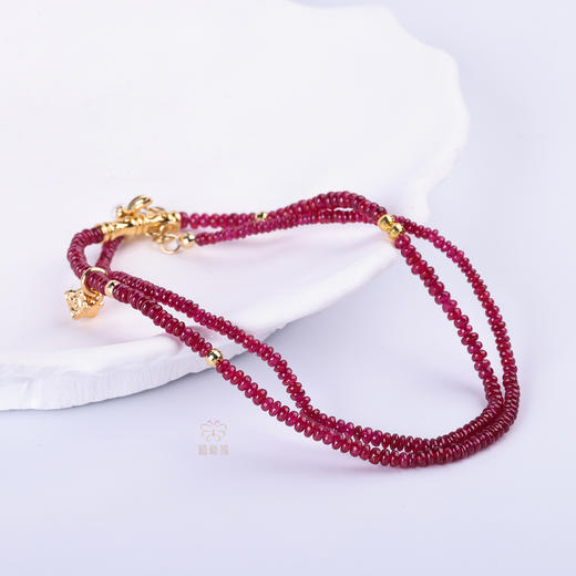 【节节高】红宝石竹节项链   XL12512005 商品图5