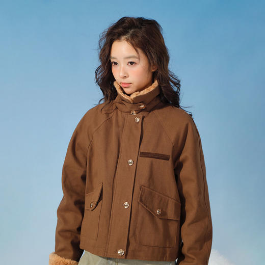 韩系短款翻领休闲外套-纪念日百货门店同款167995206 商品图2