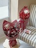 情人节新品/红色格子包装纸（牛皮10张） 商品缩略图0