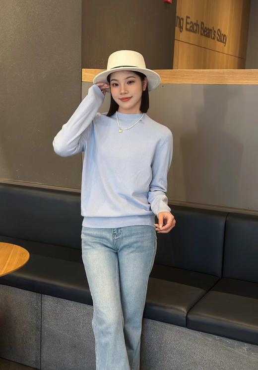 HD5MZ31403#包芯纱基础款百搭打底衫 商品图4