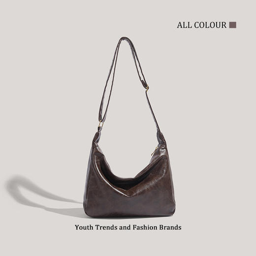 【松弛美学 时尚高级】伊布古奇-慵懒风hobo流浪包 商品图4