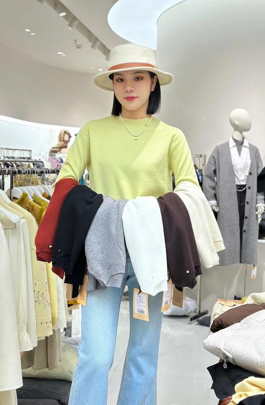 HD5MZ31403#包芯纱基础款百搭打底衫 商品图11