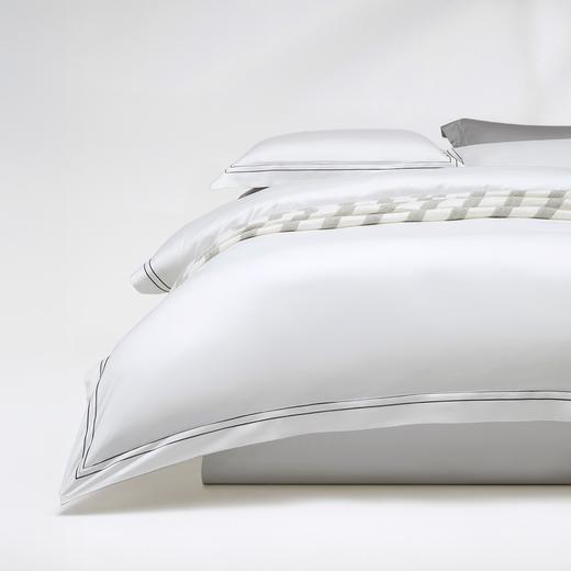 悦眠丝光床品四件套 RESONG日诵家居 床品床单被套被罩礼品 商品图6