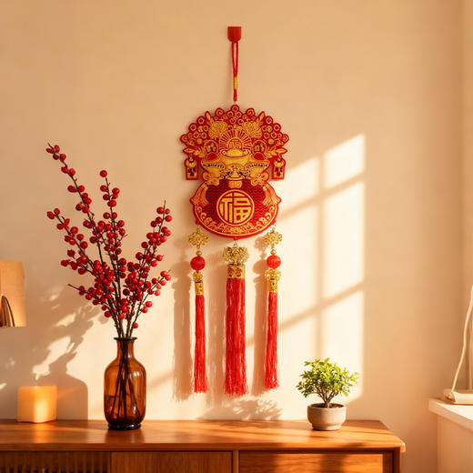 春节挂饰福袋2026马年新款挂饰春节喜庆客厅装新年春节福字饰新款新品 商品图2