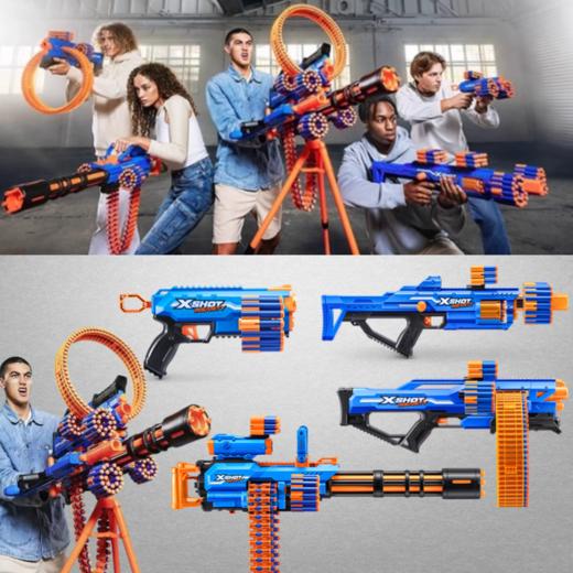 zuru巅峰系列野蛮狂人狙击枪泡沫子弹软弹枪发射器玩具枪 怡辰 商品图3