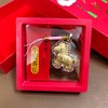 六鑫珠宝 马年挂件黄金999马上有钱钥匙扣 新年礼品 商品缩略图1