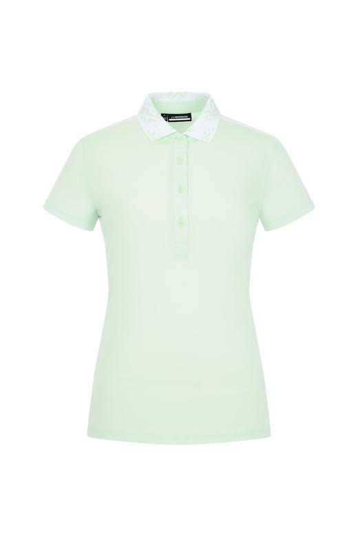 JL家新款春夏女士短袖polo衫来了！🇰🇷版原单❗活力四射的Polo衫，色调温柔，属于春天特定的季节小慵懒腔调且可盐可甜的风格，弹力纤维的材质，整体修身显瘦，雅致又很耐穿，品质感强！ 商品图4