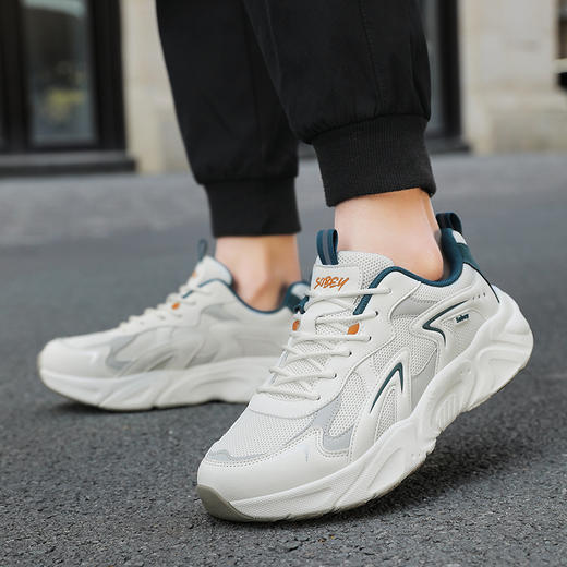 满199享中筒袜【奥莱线下同款】Sobey速波 超轻复古老爹休闲鞋【脚感轻盈 高弹缓震】 商品图1