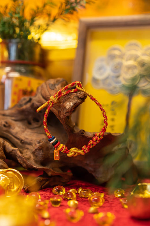 ² 【灵顺寺财神庙】招财财绳 饰品为合金 HM02-CRMM-XJJ 商品图11