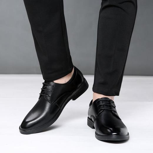 2025春秋季头层牛皮男鞋商务皮鞋尖头办公正装鞋商务鞋 商品图3