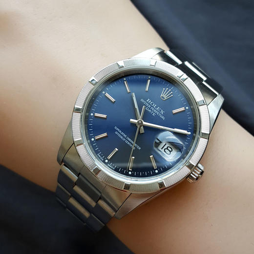 【95新】ROLEX 劳力士15210天文台认证自动机械机芯日期显示35MM（男款）日志型蚝式钢  120126NJS12 商品图9