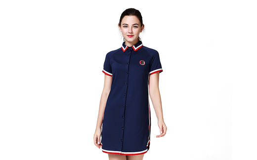 百乐图 女士短款连衣裙 运动连衣裙 28218045 商品图1