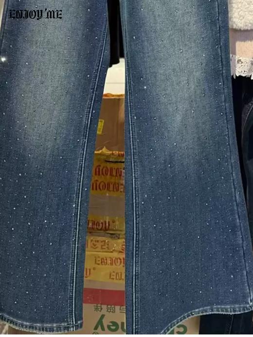 【门店同款】ENJOY冬季满天星加绒筒喇裤 169493074 商品图4