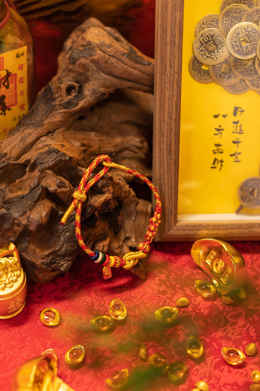 ² 【灵顺寺财神庙】招财财绳 饰品为合金 HM02-CRMM-XJJ 商品图9