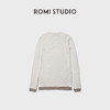ROMI STUDIO“双面两穿”19.5μm超细羊毛撞色长袖T恤 RWDSSU1550 商品缩略图5