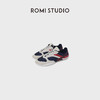ROMI STUDIO牛反绒皮拼牛皮丝柔感拼色复古阿甘运动鞋 RWCLP37081 商品缩略图1