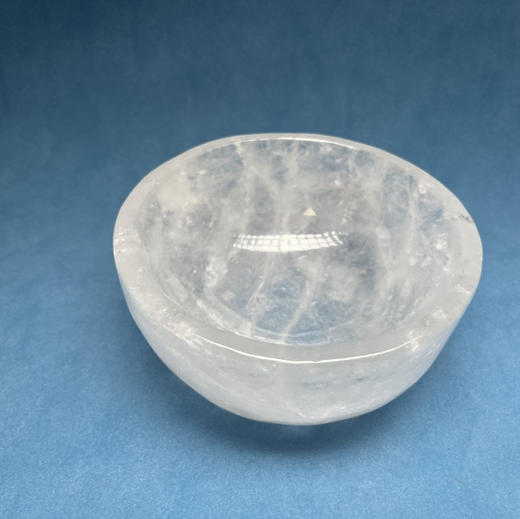 迷罗元和堂 白水晶碗 直径约14.5cm 高约高约6.1cm【器悟雅玩】 商品图1