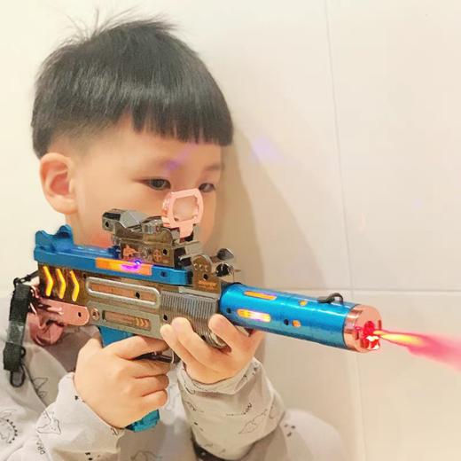 群奕达玩具烟雾震动枪696-70（颜色随机混发） 商品图6