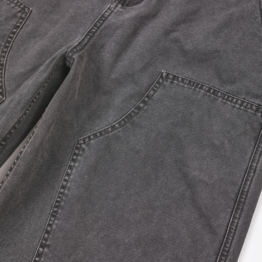 ROMI STUDIO“复古时髦”100%棉珠帆肌理大口袋牛仔裤RWCAX87438 商品图3