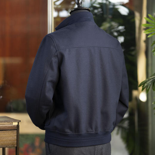 行政休闲-意大利VBC高克重纯羊毛面料 A1夹克 商品图3