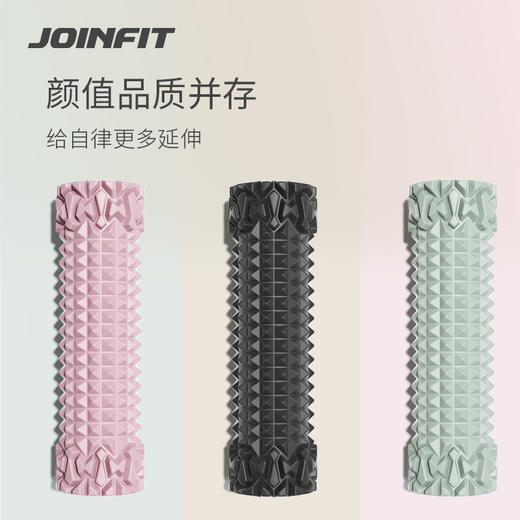 JOINFIT 三代高硬度狼牙轴狼牙棒按摩滚轴泡沫轴专业滚腿滚背神器 商品图3