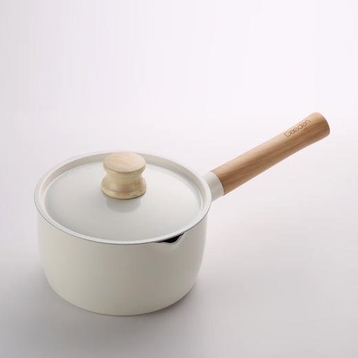 戴德Doris多丽斯16CM单柄奶锅(米白色)HW021-2 商品图3
