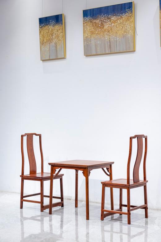 红桥红  家具严选  缅甸花梨(大果紫檀）  【休闲三件套】 商品图1