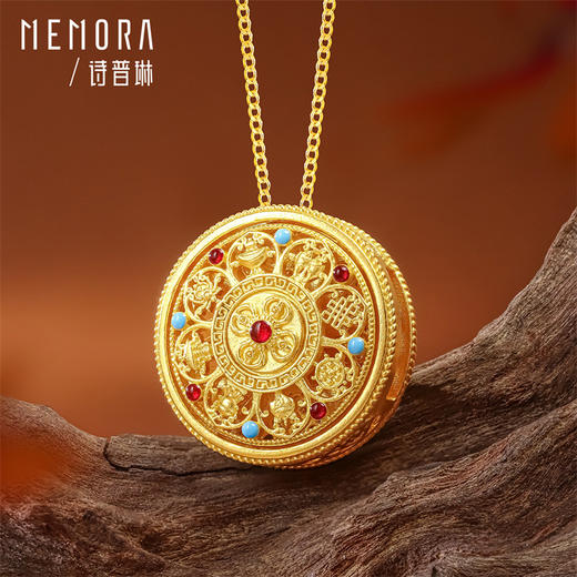 【新品首发】灵转八宝 黄金足金手链 成熟女性一款两带【按克计价黄金2】MEMORA诗普琳GB322001 商品图6