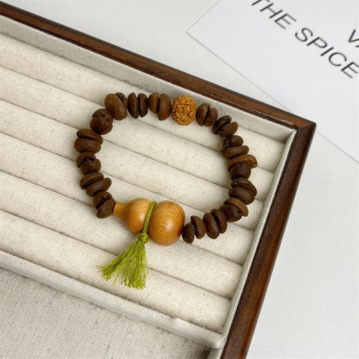 【YW】无忧购真咖啡豆手链搭配芭比檀葫芦新中式手链手串(截单后3-5天发货) 商品图4