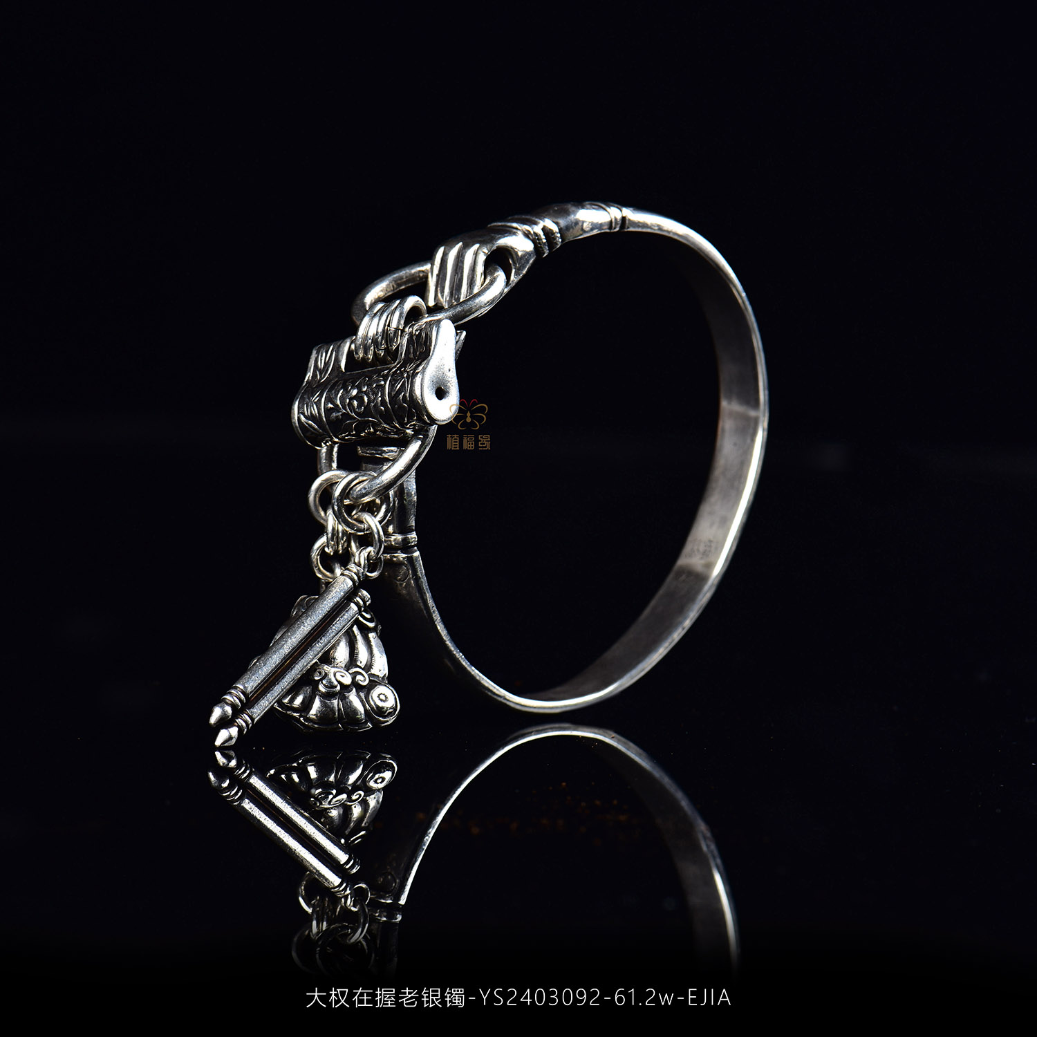 【大权在握】老银戒指-YS2403092