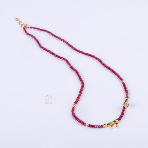 【节节高】红宝石竹节项链   XL12512005 商品图2