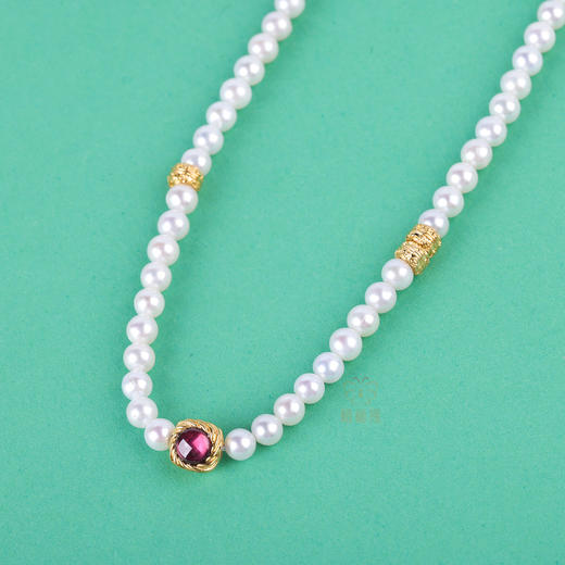 【转运】米珠碧玺项链   XL12512009 商品图3