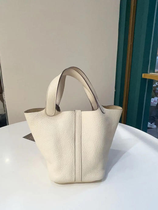 爱马仕 菜篮子18 奶昔白 togo皮 商品图1