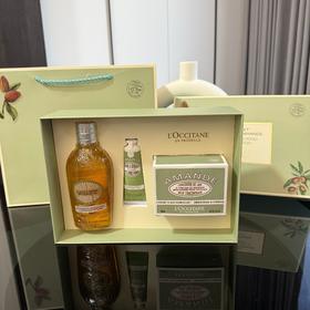 欧舒丹杏仁甜扁桃三件套