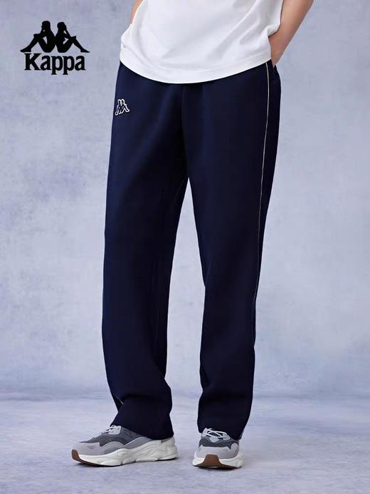 XXMKappa卡帕复古跑步运动长裤针织直筒休闲男卫裤 商品图1
