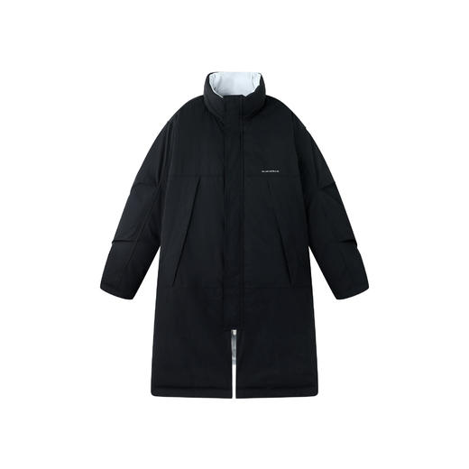 BJHG不计后果双面穿长款羽绒服男冬季新款保暖防风90白鸭绒外套女 商品图4