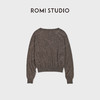 ROMI STUDIO“气质优雅”羊绒羊毛软糯肤感V领毛织打底RWDSS61906 商品缩略图1