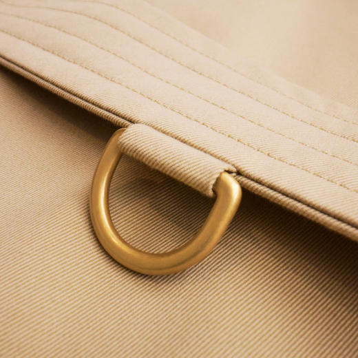 BURBERRY 巴宝莉 男士肯辛顿版型 – 中长款 Heritage Trench 束腰风衣 蜂蜜色 8079388 A1366 商品图4