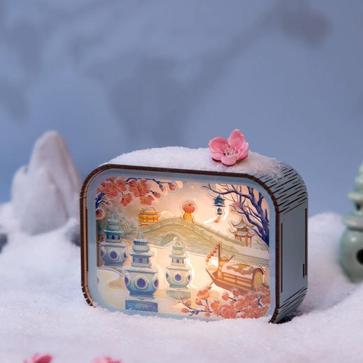 杭州西湖景区西湖流光小夜灯创意文创礼物 商品图2