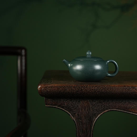 龙德堂陶艺 汤宣武 作品《水仙西施》苏门答腊青 220cc 库存请咨询客服 商品图1