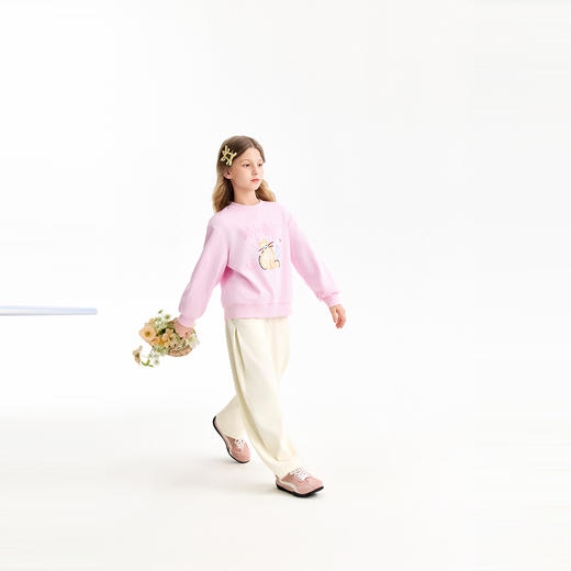 【实体店同款】女童圆领卫衣春季新款安奈儿童装AG611088 商品图5