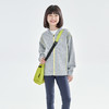 花灰色预售4.8发 cicochild2026年春季新款亲子中大女童轻薄连帽卫衣户外运动外套 商品缩略图4