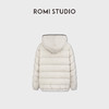 ROMI STUDIO90白鹅绒蓬松轻盈一手长廓形连帽羽绒外套RWCWWG5706 商品缩略图4