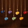 【春节不打烊】【59元/2件，79元/3件，单拍不发】七彩珐琅金葫芦项链，七彩配色 + 福禄吉祥寓意，自戴 / 送礼皆可 商品缩略图6