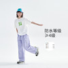 cicochild26年春季新款女童分割造型机能裤防泼水工装口袋直筒裤 商品缩略图1