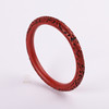 【鸿运绵长】漆雕手镯圆条   ZX260111301 商品缩略图1