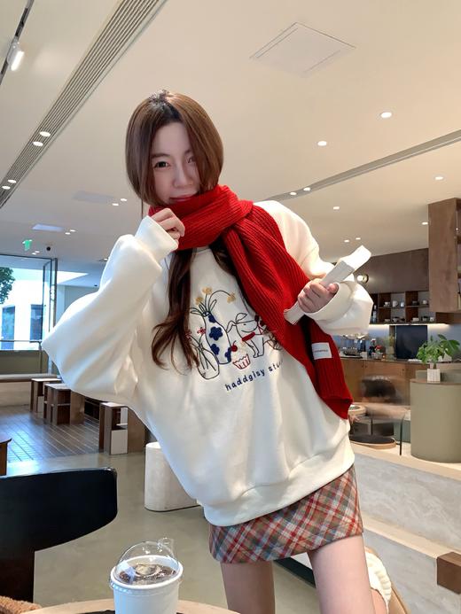 <曾小咸推荐>现货秒杀 ！微信超特价！7色韩系针织围巾 日常89.99 立减40 秒杀49.99！！卫衣 秒杀89.99！！开衫 秒杀89.99 商品图12