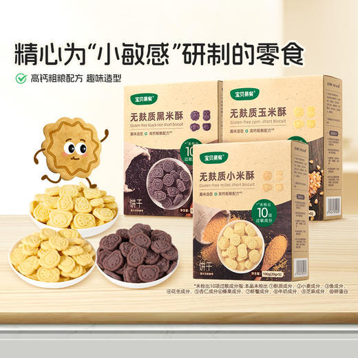 Herlanze宝贝易餐无麸质米酥100克（三种口味可选） 商品图2