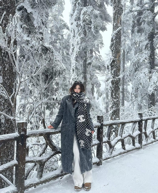 YP78-香奈儿针织双面围巾（DSX） 商品图2