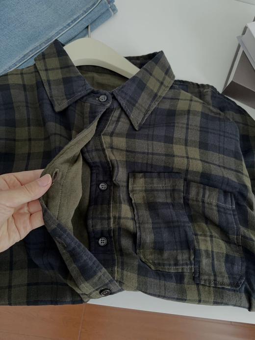 遮肉版型又好的复古格子衬衫！ 商品图10